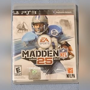 PS3 MADDEN 25